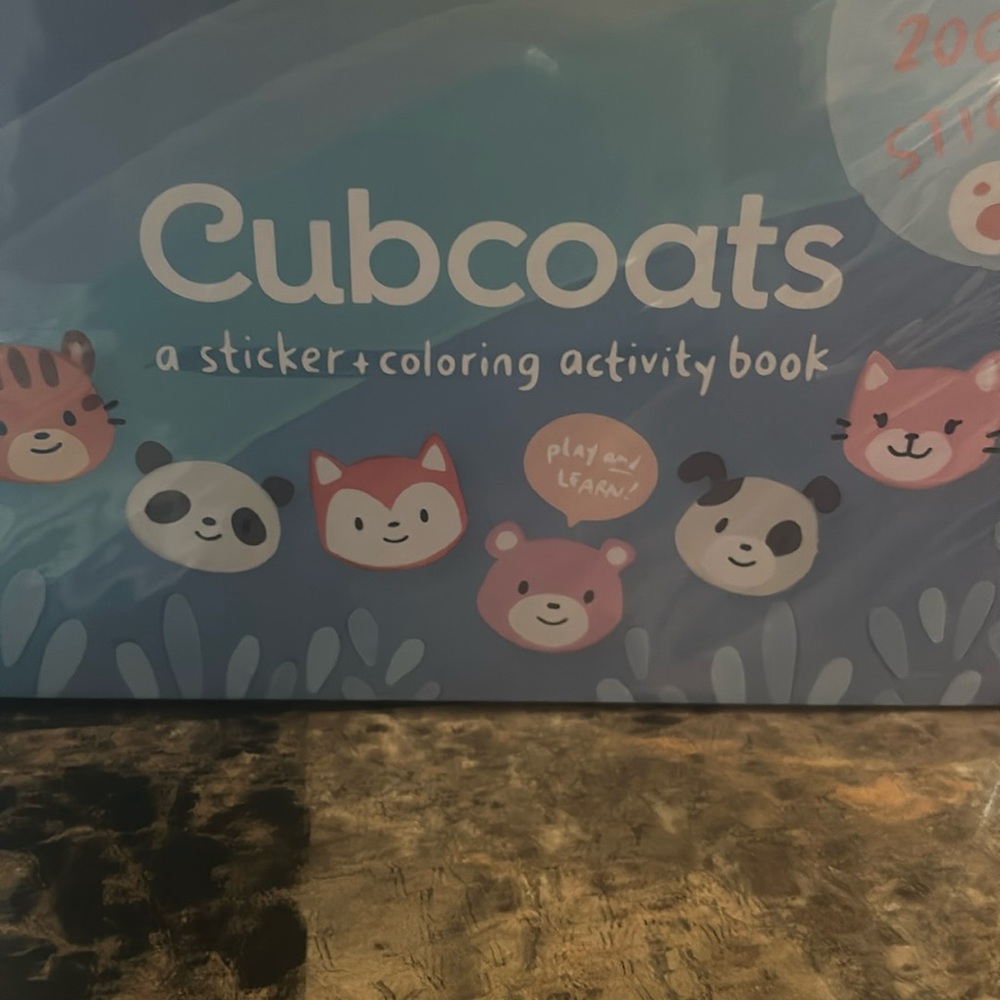 Cubcoats a stiker&coloring activity book